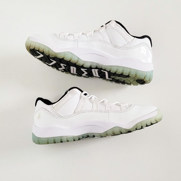 Jordan 11 Retro Low Legend Blue Sneakers Shoes (PS) 505835-117 - Size Youth 2 - Picture 7 of 9